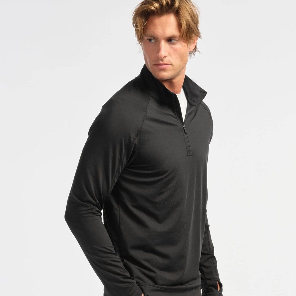 Mens 1/4 zip sweatshirt pullover Sz S